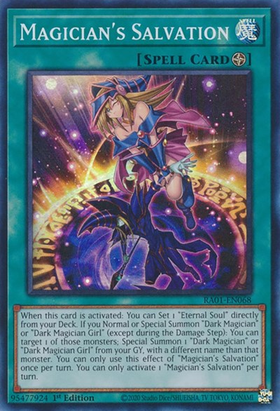 Magician's Salvation (RA01-EN068) [25th Anniversary Rarity Collection]
