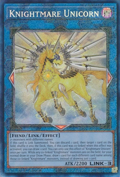 Knightmare Unicorn (PCR) (RA01-EN043) [25th Anniversary Rarity Collection]