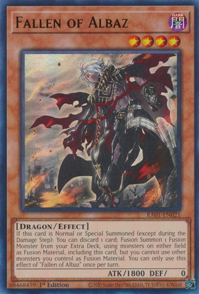 Fallen of Albaz (UR) (RA01-EN021) [25th Anniversary Rarity Collection]