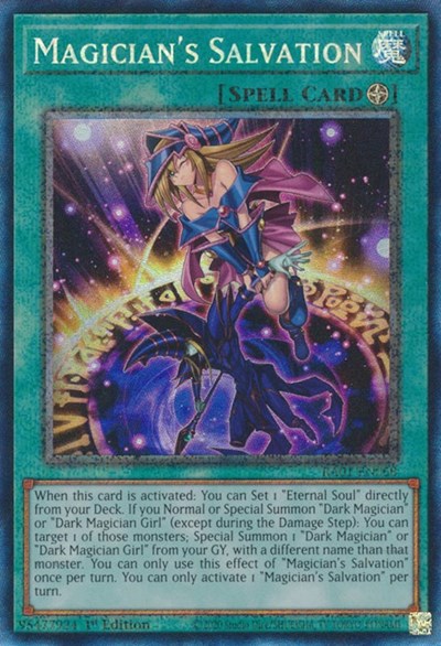 Magician's Salvation (PCR) (RA01-EN068) [25th Anniversary Rarity Collection]
