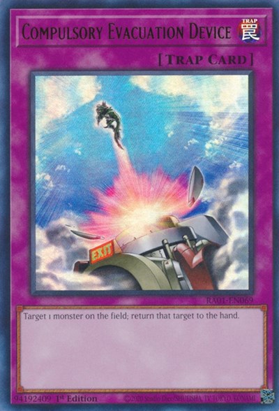 Compulsory Evacuation Device (UR) (RA01-EN069) [25th Anniversary Rarity Collection]