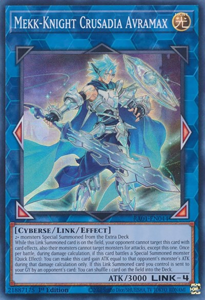 Mekk-Knight Crusadia Avramax (RA01-EN044) [25th Anniversary Rarity Collection]