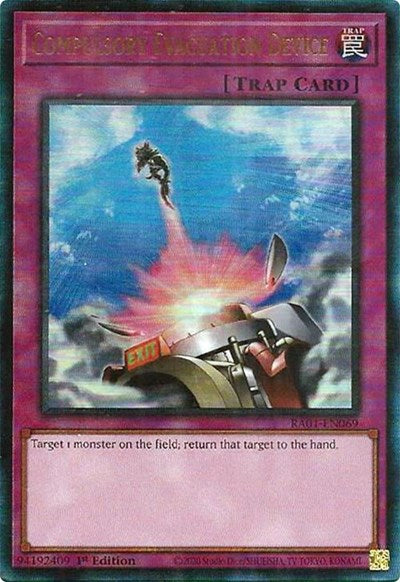Compulsory Evacuation Device (PUR) (RA01-EN069) [25th Anniversary Rarity Collection]