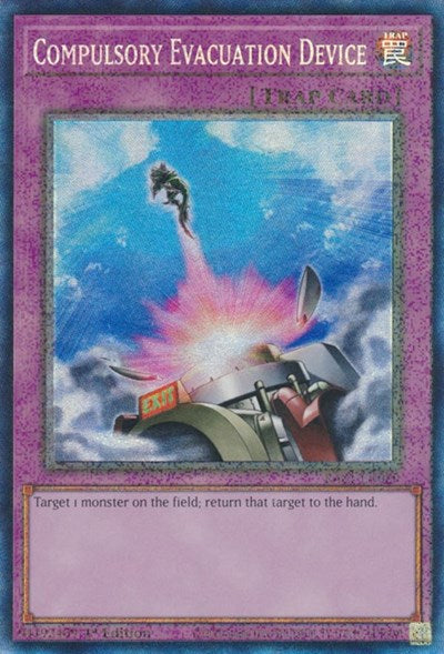 Compulsory Evacuation Device (PCR) (RA01-EN069) [25th Anniversary Rarity Collection]