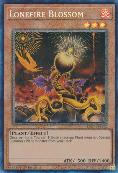 Lonefire Blossom (PCR) (RA01-EN002) [25th Anniversary Rarity Collection]