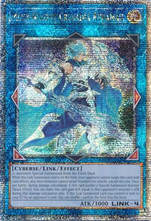 Mekk-Knight Crusadia Avramax (Quarter Century Secret Rare) (RA01-EN044) - 25th Anniversary Rarity Collection 1st Edition