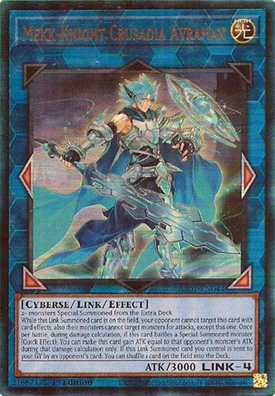 Mekk-Knight Crusadia Avramax (PUR) (RA01-EN044) [25th Anniversary Rarity Collection]