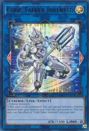 Code Talker Inverted (UR) (RA01-EN045) - 25th Anniversary Rarity Collection 1st Edition