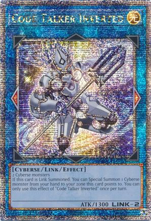 Code Talker Inverted (Quarter Century Secret Rare) (RA01-EN045) - 25th Anniversary Rarity Collection 1st Edition
