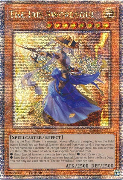 The Iris Swordsoul (Quarter Century Secret Rare) (RA01-EN023) [25th Anniversary Rarity Collection]