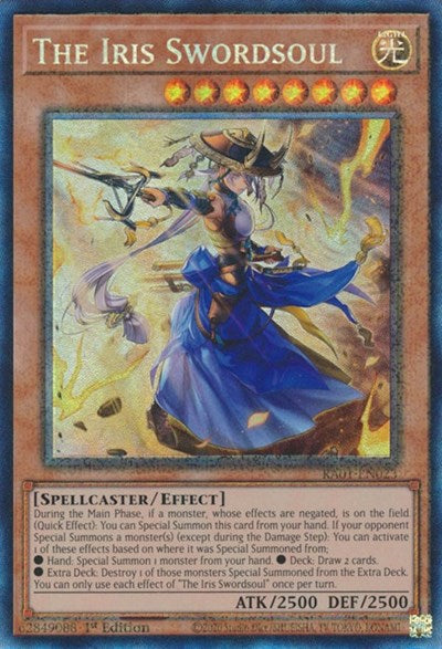 The Iris Swordsoul (PCR) (RA01-EN023) [25th Anniversary Rarity Collection]