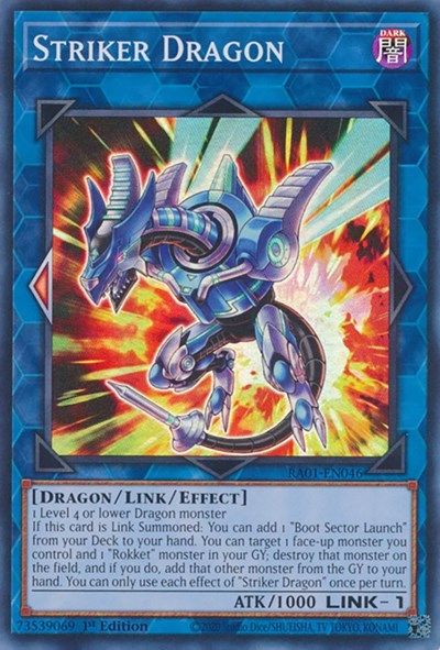 Striker Dragon (RA01-EN046) [25th Anniversary Rarity Collection]