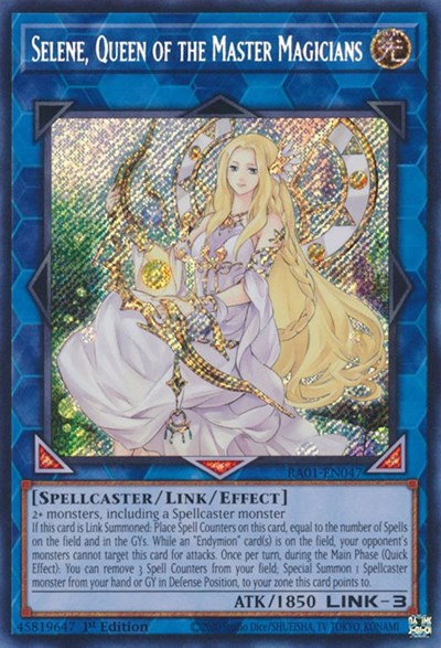 Selene, Queen of the Master Magicians (Secret Rare) (RA01-EN047) [25th Anniversary Rarity Collection]