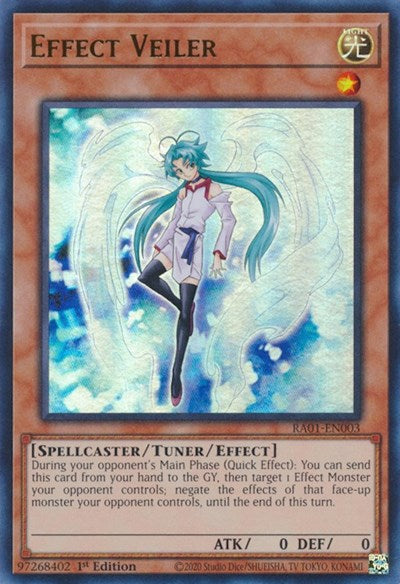 Effect Veiler (UR) (RA01-EN003) [25th Anniversary Rarity Collection]