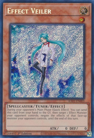 Effect Veiler (Secret Rare) (RA01-EN003) [25th Anniversary Rarity Collection]