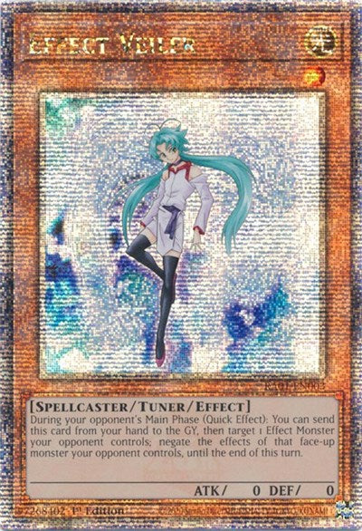 Effect Veiler (Quarter Century Secret Rare) (RA01-EN003) [25th Anniversary Rarity Collection]