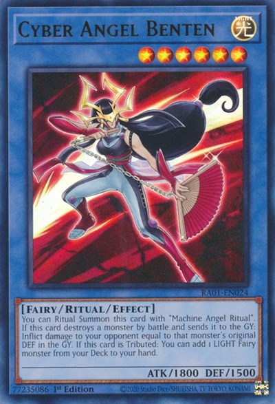 Cyber Angel Benten (UR) (RA01-EN024) [25th Anniversary Rarity Collection]