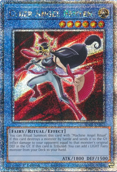 Cyber Angel Benten (Quarter Century Secret Rare) (RA01-EN024) [25th Anniversary Rarity Collection]