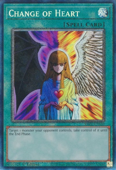 Change of Heart (PCR) (RA01-EN050) [25th Anniversary Rarity Collection]