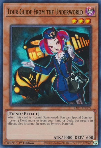 Tour Guide From the Underworld (UR) (RA01-EN005) [25th Anniversary Rarity Collection]
