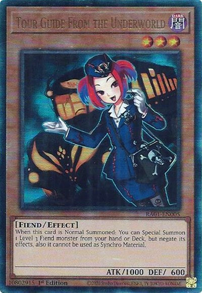 Tour Guide From the Underworld (PUR) (RA01-EN005) [25th Anniversary Rarity Collection]