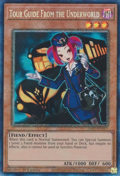 Tour Guide From the Underworld (PCR) (RA01-EN005) [25th Anniversary Rarity Collection]