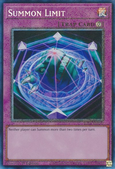 Summon Limit (PCR) (RA01-EN070) [25th Anniversary Rarity Collection]