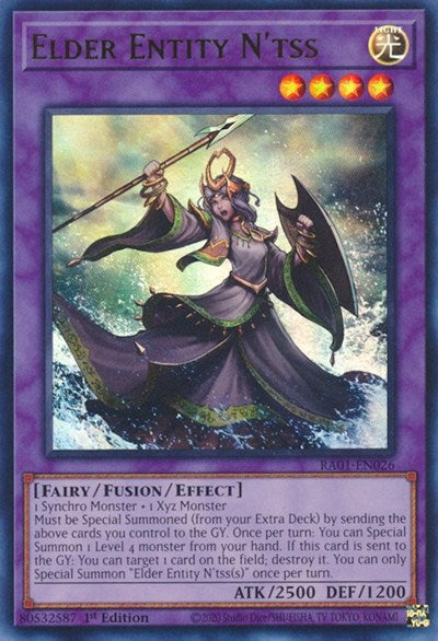 Elder Entity N'tss (UR) (RA01-EN026) [25th Anniversary Rarity Collection]