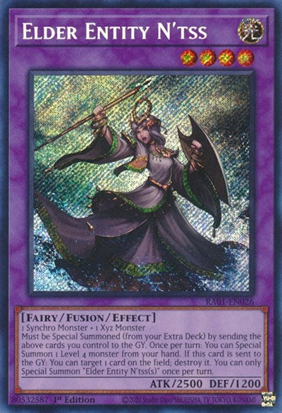Elder Entity N'tss (Secret Rare) (RA01-EN026) [25th Anniversary Rarity Collection]