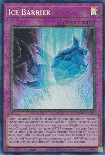 Ice Barrier (PCR) (RA01-EN071) [25th Anniversary Rarity Collection]