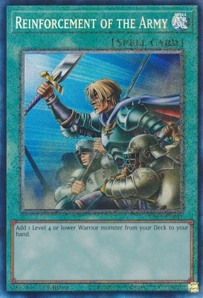 Reinforcement of the Army (PCR) (RA01-EN051) [25th Anniversary Rarity Collection]
