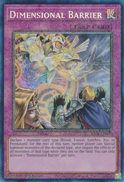 Dimensional Barrier (PCR) (RA01-EN072) [25th Anniversary Rarity Collection]
