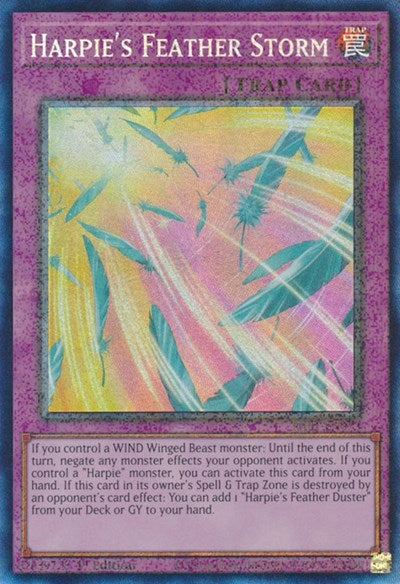 Harpie's Feather Storm (PCR) (RA01-EN073) [25th Anniversary Rarity Collection]