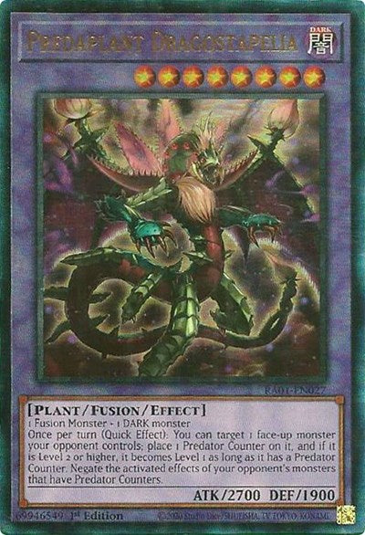 Predaplant Dragostapelia (PUR) (RA01-EN027) [25th Anniversary Rarity Collection]