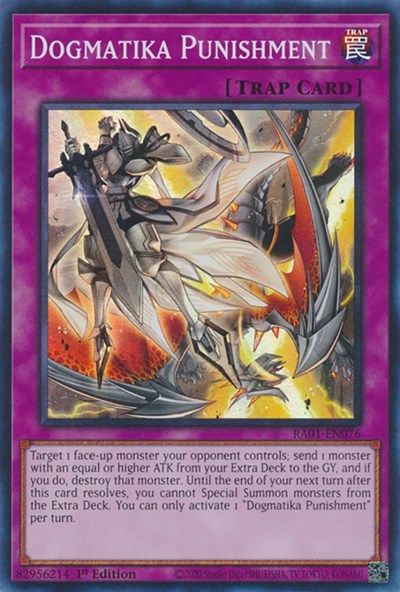 Dogmatika Punishment (RA01-EN076) [25th Anniversary Rarity Collection]