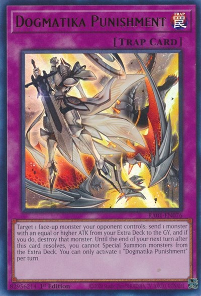 Dogmatika Punishment (UR) (RA01-EN076) [25th Anniversary Rarity Collection]