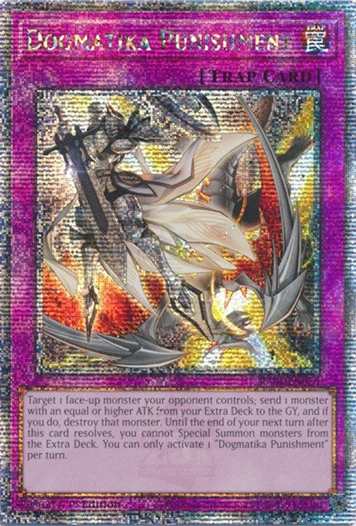 Dogmatika Punishment (Quarter Century Secret Rare) (RA01-EN076) [25th Anniversary Rarity Collection]
