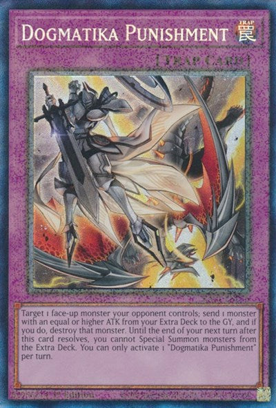 Dogmatika Punishment (PCR) (RA01-EN076) [25th Anniversary Rarity Collection]