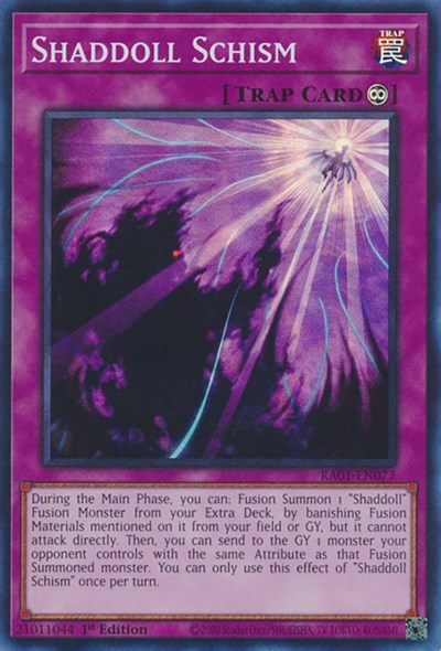 Shaddoll Schism (RA01-EN077) [25th Anniversary Rarity Collection]