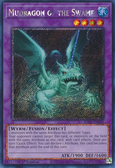 Mudragon of the Swamp (Platinum Secret Rare) (RA01-EN028) [25th Anniversary Rarity Collection]