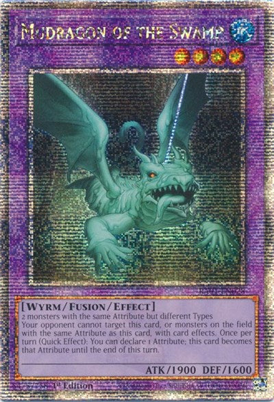 Mudragon of the Swamp (Quarter Century Secret Rare) (RA01-EN028) [25th Anniversary Rarity Collection]