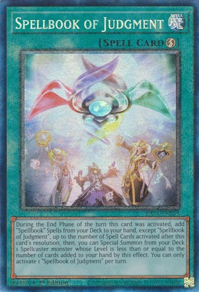 Spellbook of Judgment (PCR) (RA01-EN054) [25th Anniversary Rarity Collection]