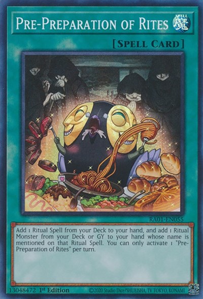Pre-Preparation of Rites (RA01-EN055) [25th Anniversary Rarity Collection]