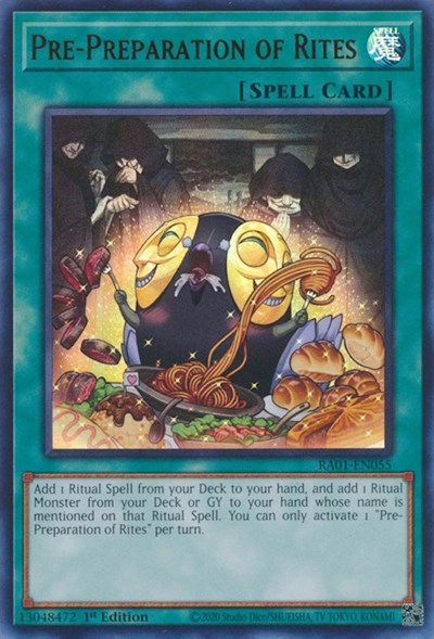 Pre-Preparation of Rites (UR) (RA01-EN055) [25th Anniversary Rarity Collection]