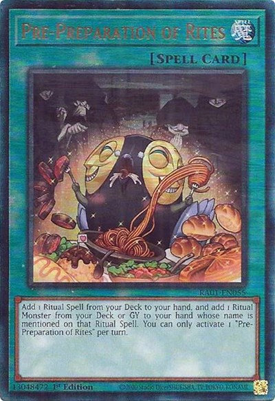 Pre-Preparation of Rites (PUR) (RA01-EN055) [25th Anniversary Rarity Collection]