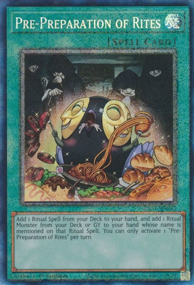 Pre-Preparation of Rites (PCR) (RA01-EN055) [25th Anniversary Rarity Collection]