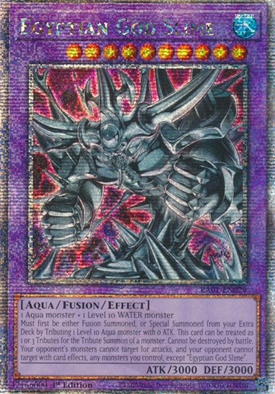Egyptian God Slime (Quarter Century Secret Rare) (RA01-EN029) [25th Anniversary Rarity Collection]