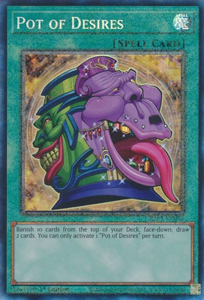 Pot of Desires (PCR) (RA01-EN056) [25th Anniversary Rarity Collection]