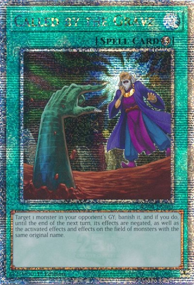 Called by the Grave (Quarter Century Secret Rare) (RA01-EN057) [25th Anniversary Rarity Collection]