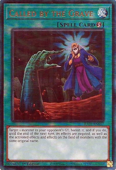 Called by the Grave (PUR) (RA01-EN057) [25th Anniversary Rarity Collection]